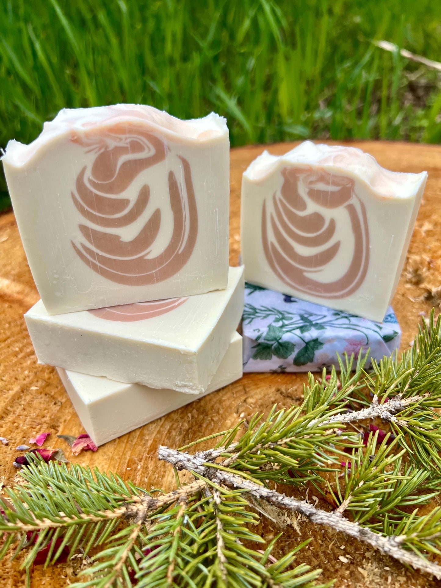 Cardamom Trail | Cardamom & Vetiver Scented Soap - Hemp Seed Oil, Shea & Cocoa Butter