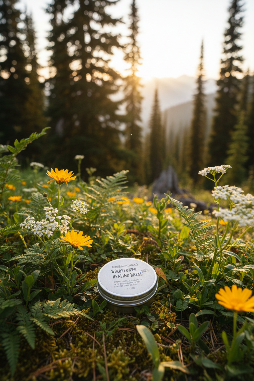 Healing balm among ferns