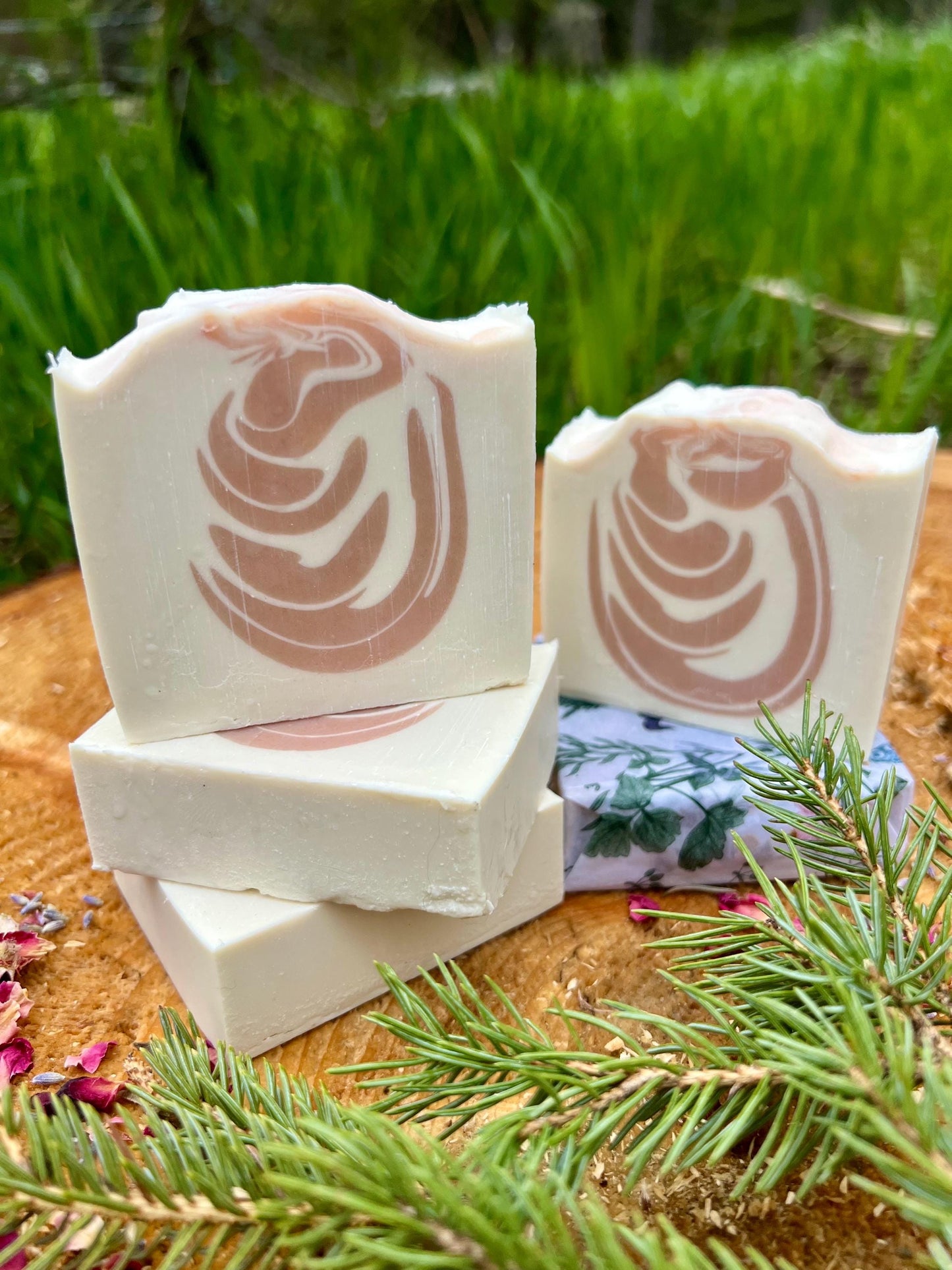 Cardamom Trail | Cardamom & Vetiver Scented Soap - Hemp Seed Oil, Shea & Cocoa Butter