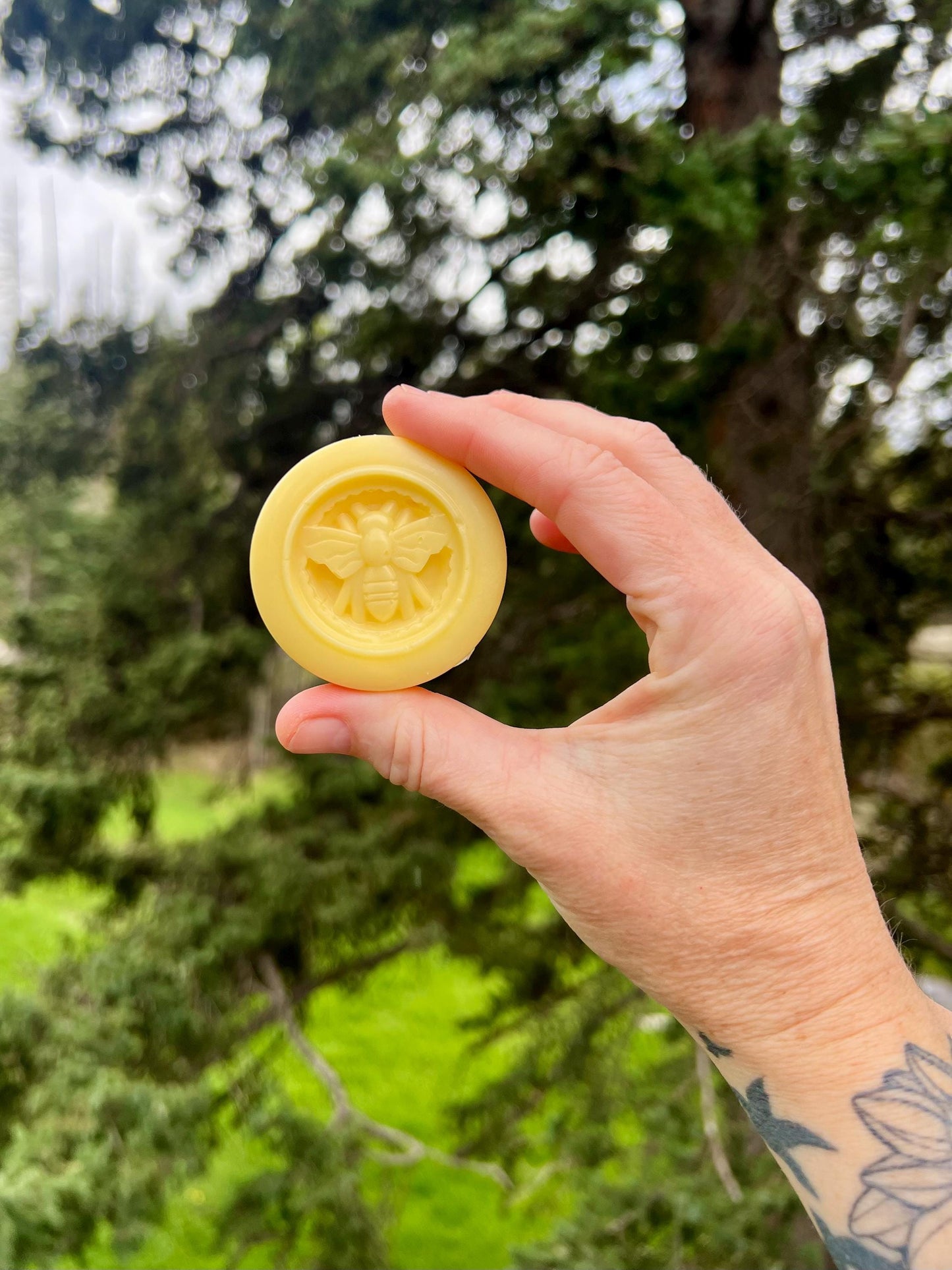 Peppermint Foot Lotion Bar | Shea Butter, Calendula Oil, Vitamin E