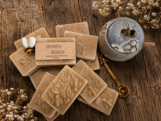 Mountain Hive Honey Bar | Honey & Oatmeal – Hemp Seed Oil, Shea & Cocoa Butter