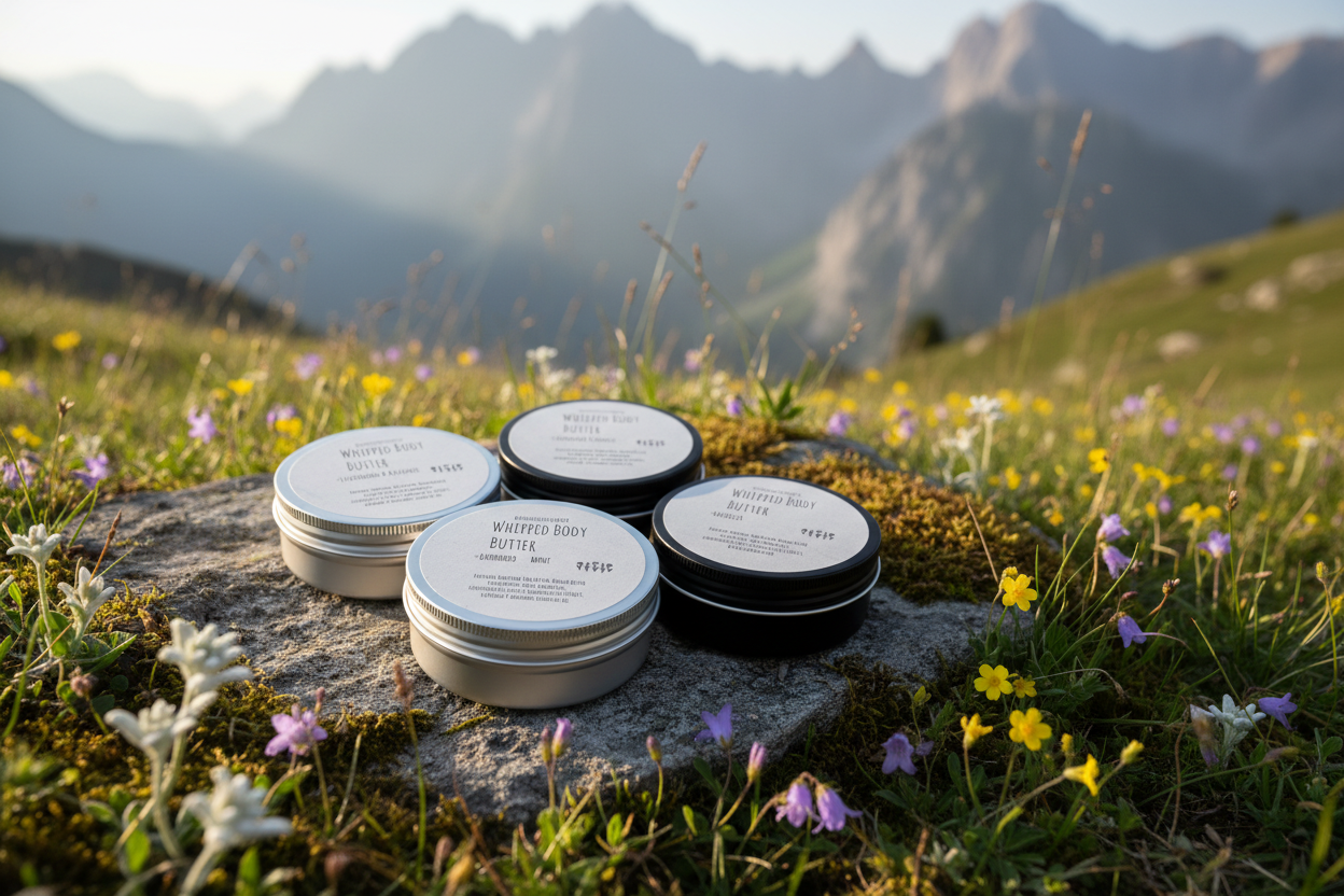 Whipped Body Butter - Shea, Cocoa & Mango Butter | Calendula & Chamomile Extract
