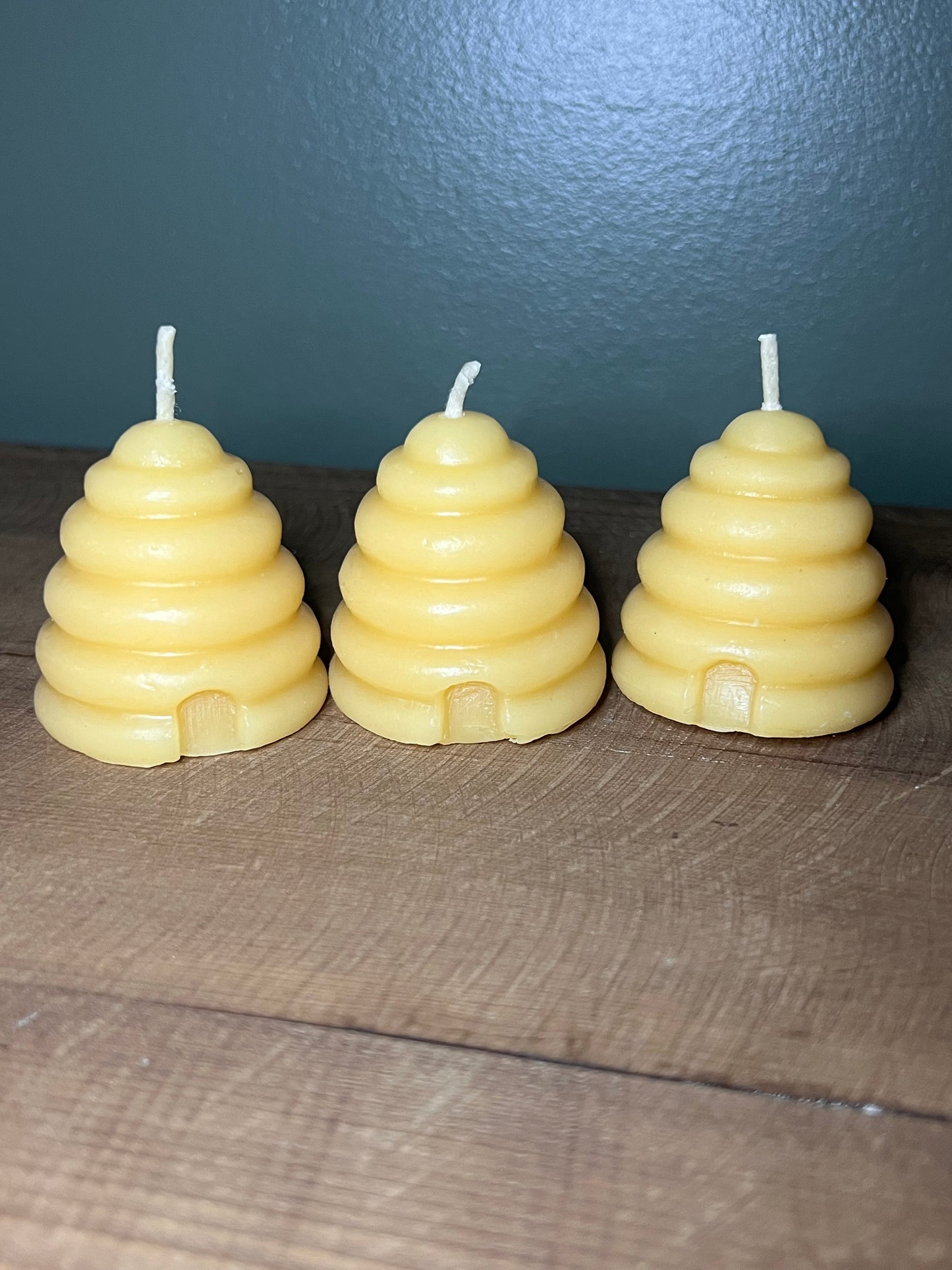 100% Pure Beeswax Candle | 3 Pack Skep Votive