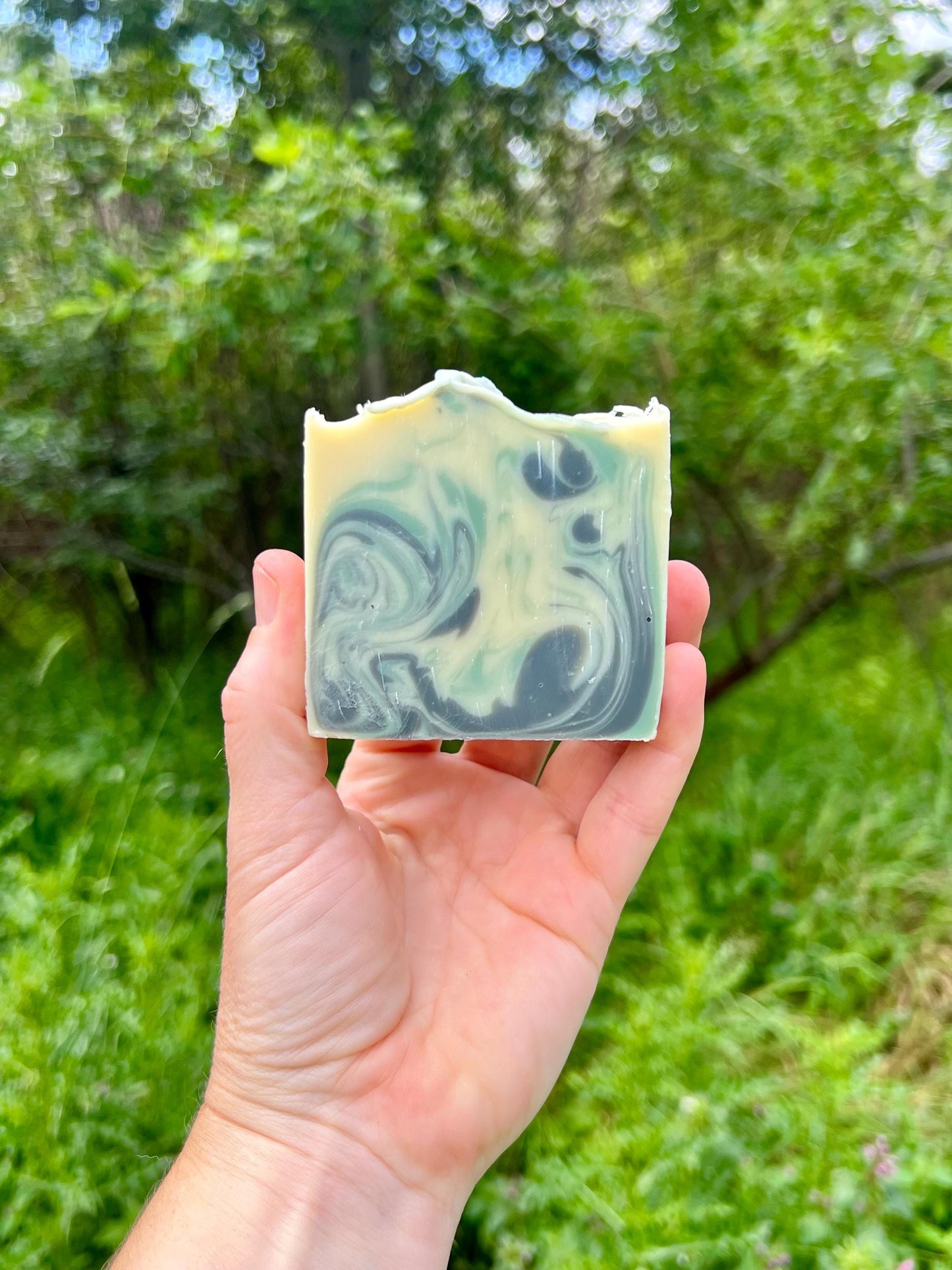 Kananaskis Wildmint | Eucalyptus & Mint Scented Soap - Hemp Seed Oil, Shea & Cocoa Butter