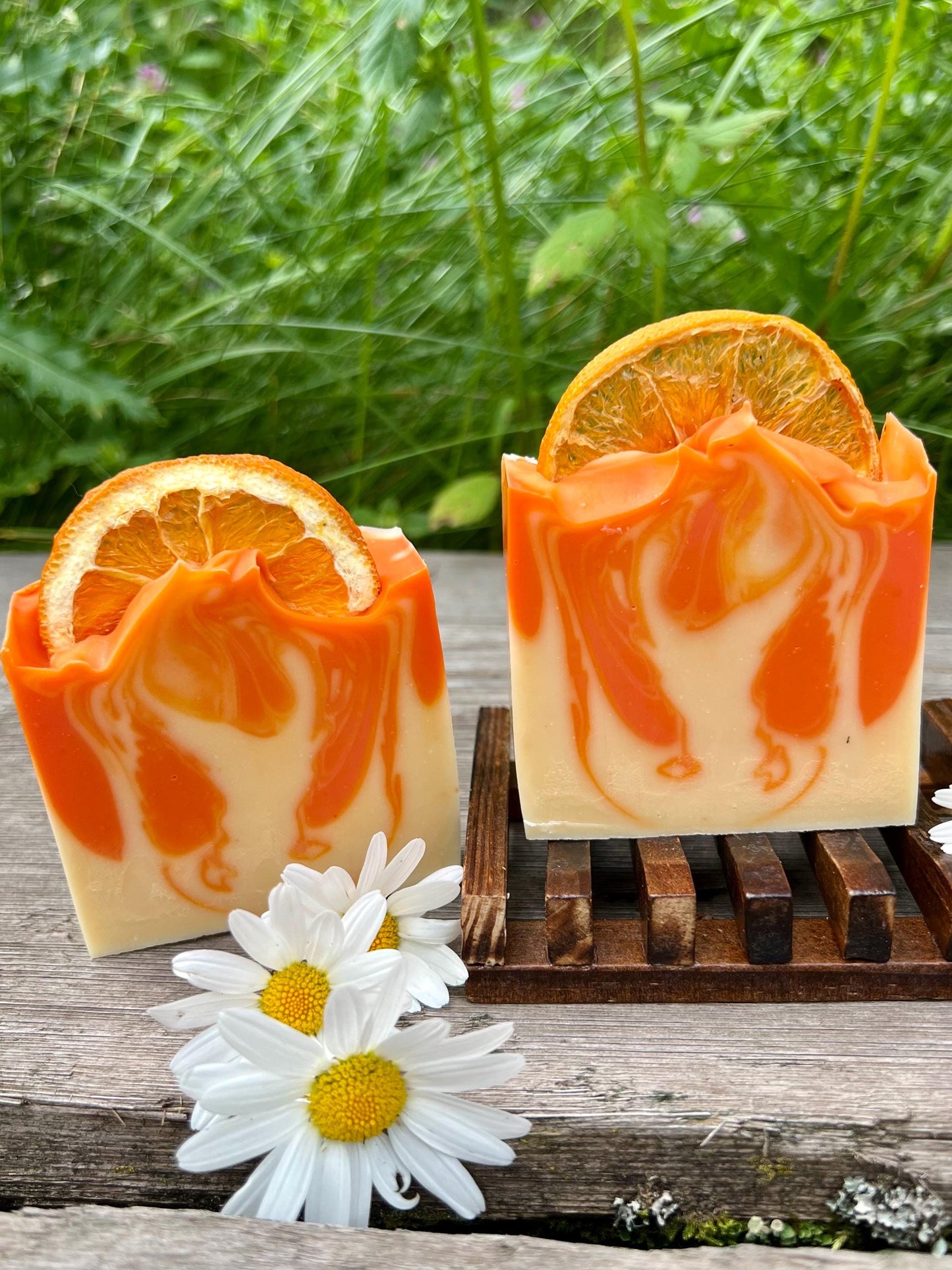 Summit Peel | Satsuma Scented Bar Soap – Hemp Seed Oil, Shea & Cocoa Butter