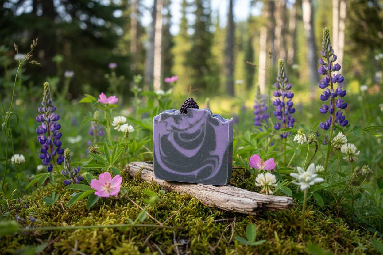 Bragg Creek Wildberry Soap with Alpine Wildflowers