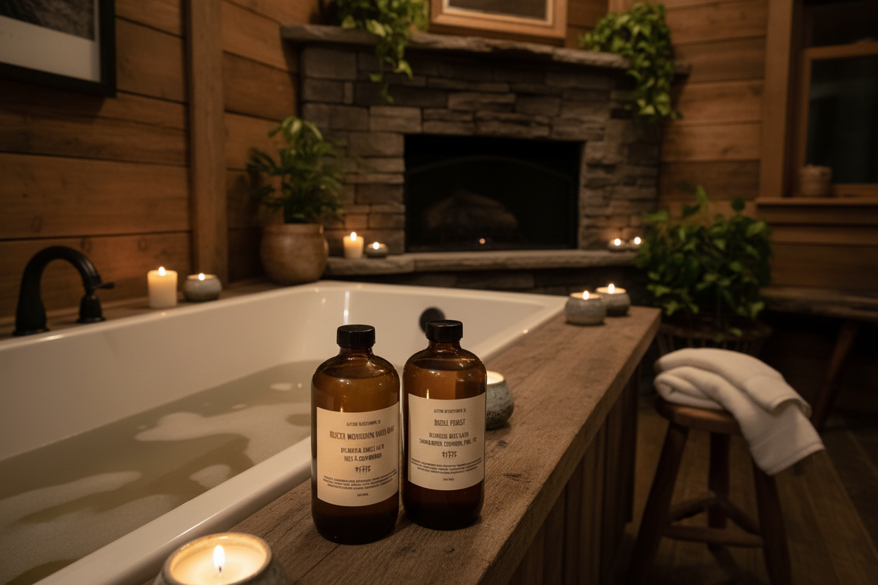 Bubble Bath Duo - Rustic Cabin