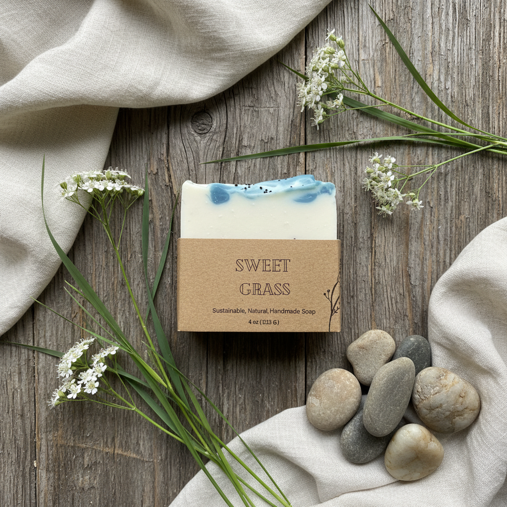 Sweet Grass - Rustic Flat Lay